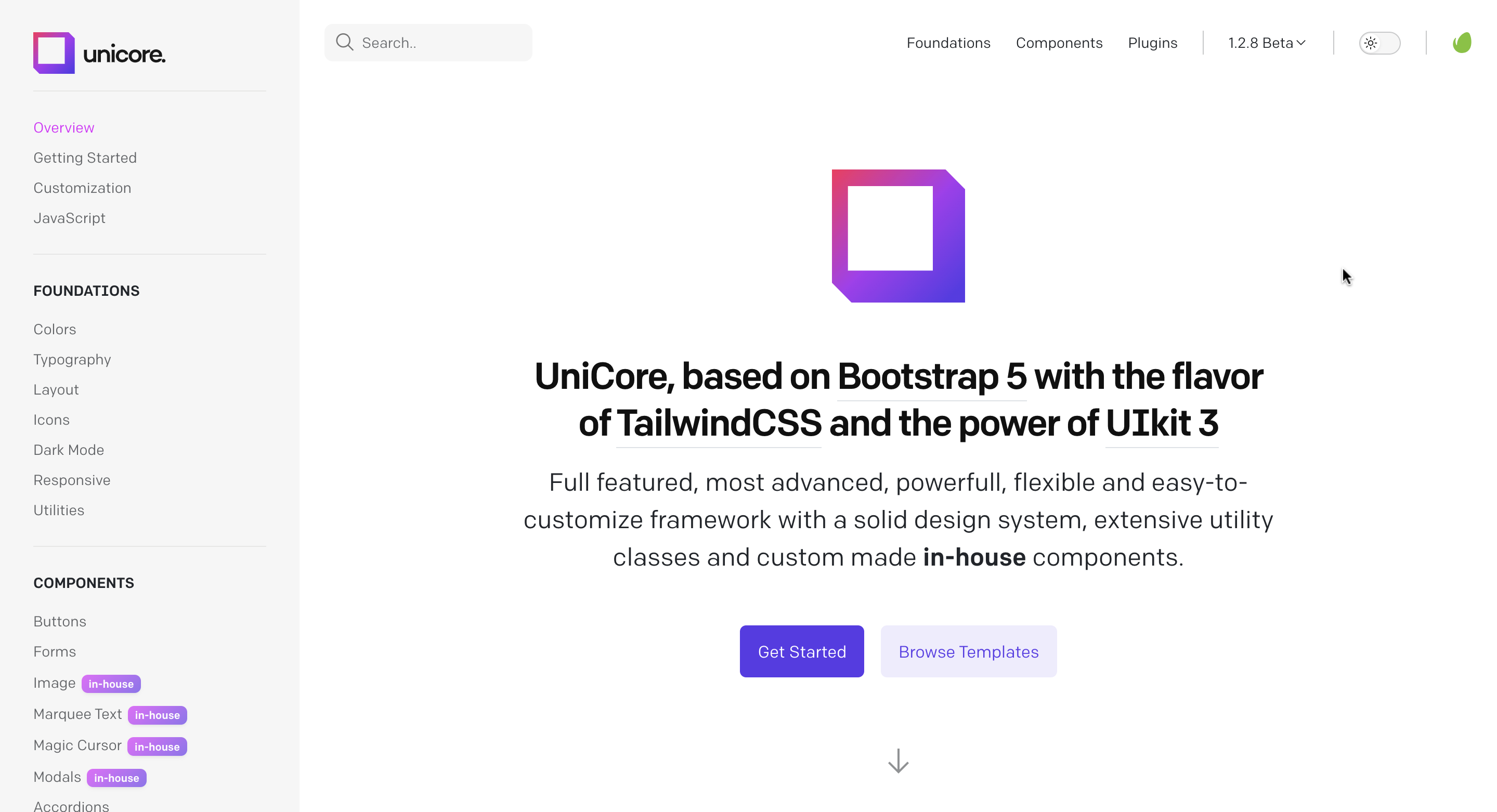 Unicore framework